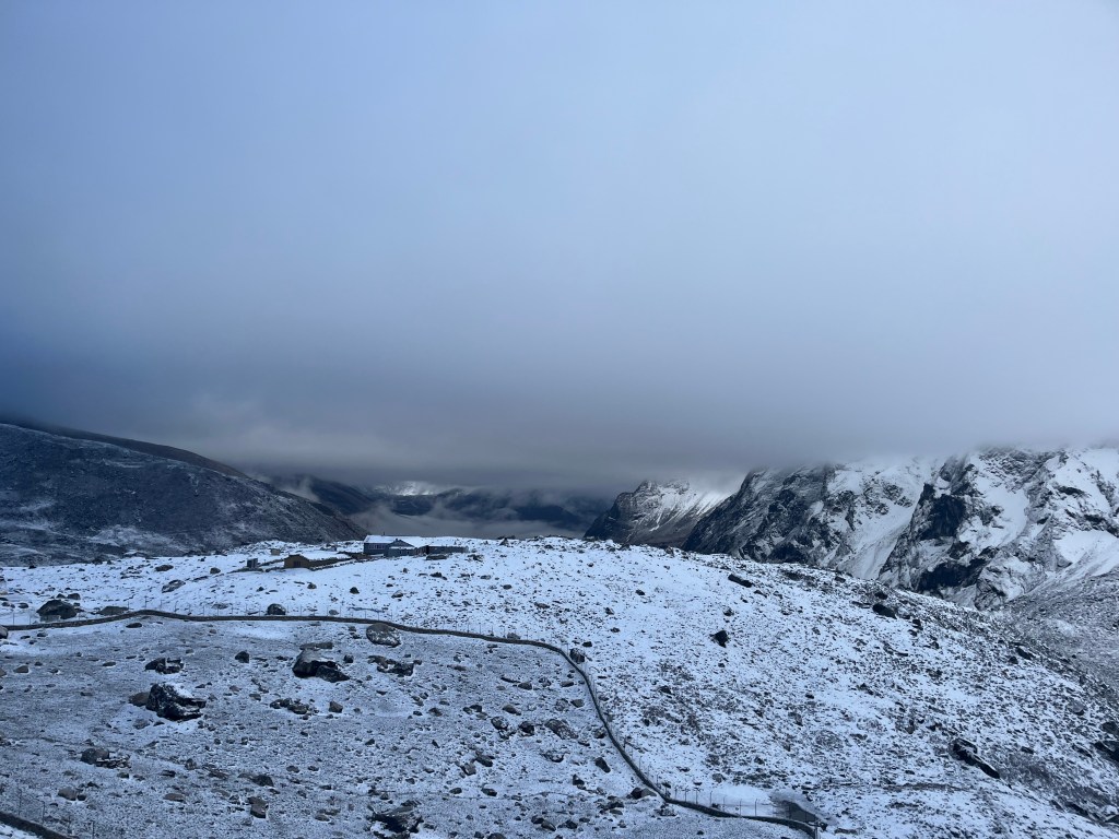 Day 10: Gorakshep to Dzongla – a brutally cold and heavy snow&nbsp;day